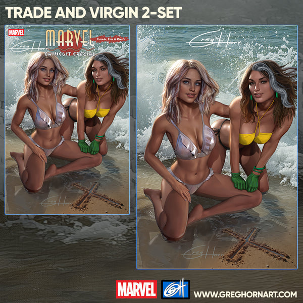 Marvel Swimsuit Special: Friends, Foes & Rivals #1 Raw/Ungraded Options