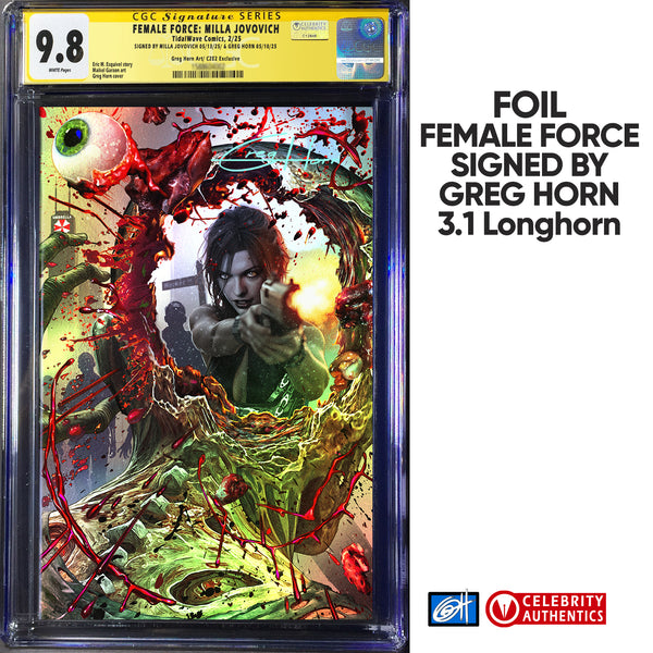 Female Force: Milla Jovovich C2E2 Edition CGC Signature Series 9.8