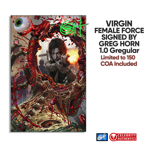 Female Force: Milla Jovovich C2E2 Edition Raw/Ungraded Options