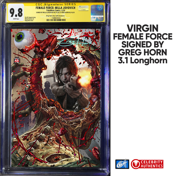 Female Force: Milla Jovovich C2E2 Edition CGC Signature Series 9.8