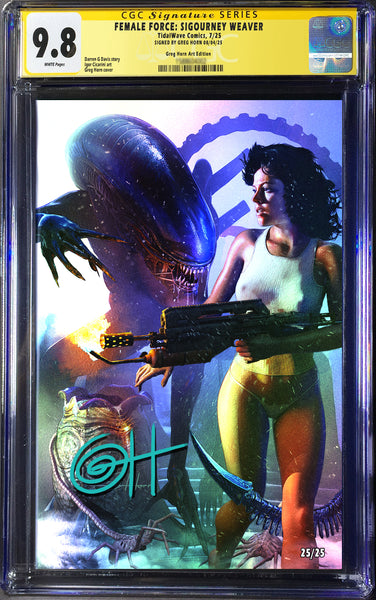 Female Force: Sigourney Weaver CGC Signature Series 9.8 or Better Options