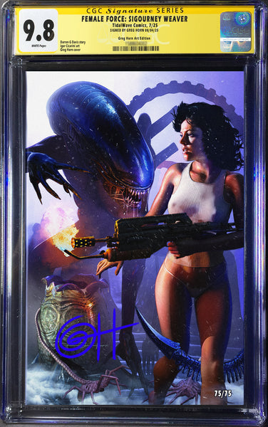 Female Force: Sigourney Weaver CGC Signature Series 9.8 or Better Options