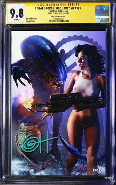 Female Force: Sigourney Weaver CGC Signature Series 9.8 or Better Options