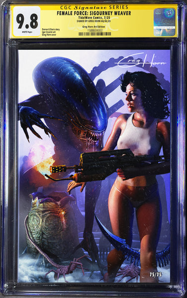 Female Force: Sigourney Weaver CGC Signature Series 9.8 or Better Options