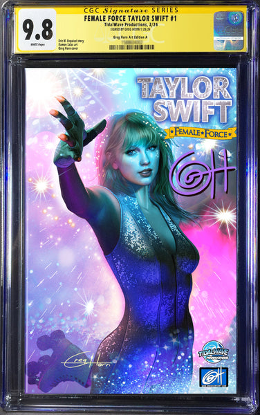 CGC Signature Series 9.8 Female Force Taylor Swift