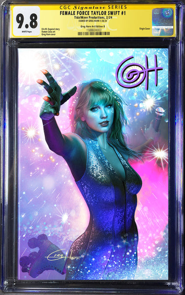CGC Signature Series 9.8 Female Force Taylor Swift