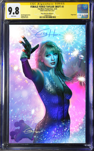 CGC Signature Series 9.8 Female Force Taylor Swift