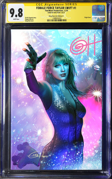 CGC Signature Series 9.8 Female Force Taylor Swift
