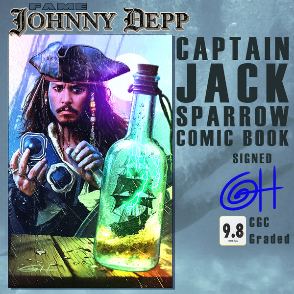FAME: Johnny Depp "Captain Jack Sparrow" Cover Options