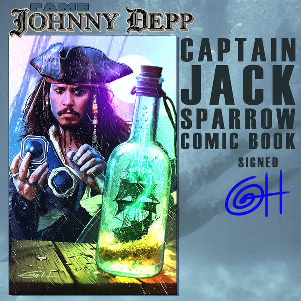 FAME: Johnny Depp "Captain Jack Sparrow" Cover Options