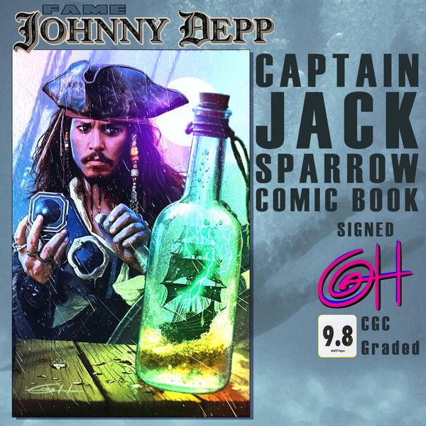 FAME: Johnny Depp "Captain Jack Sparrow" Cover Options