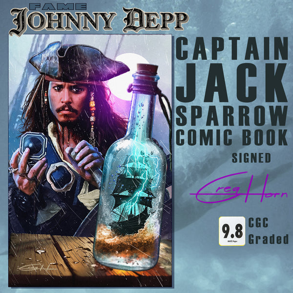 FAME: Johnny Depp "Captain Jack Sparrow" Cover Options