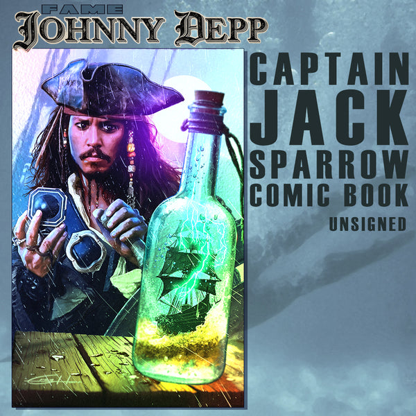 FAME: Johnny Depp "Captain Jack Sparrow" Cover Options