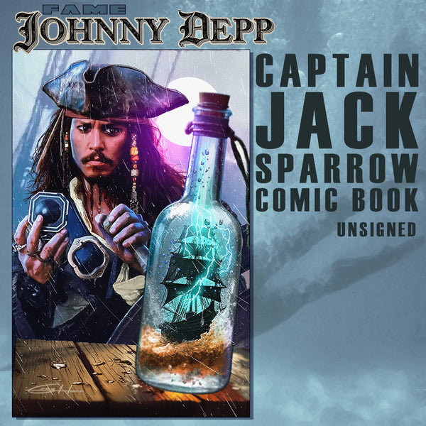 FAME: Johnny Depp "Captain Jack Sparrow" Cover Options