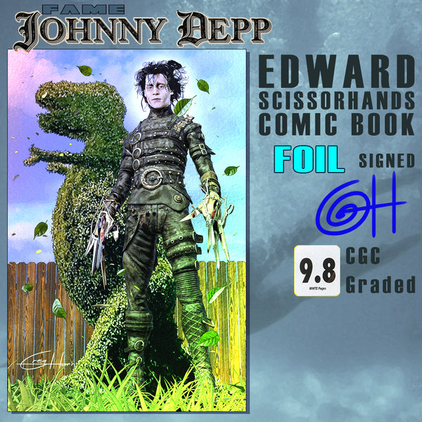 FAME: Johnny Depp "Happy Edward Scissorhands" Cover Options