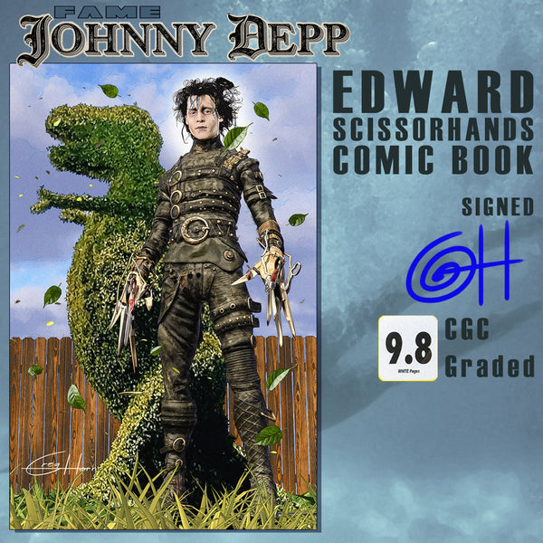 FAME: Johnny Depp "Happy Edward Scissorhands" Cover Options