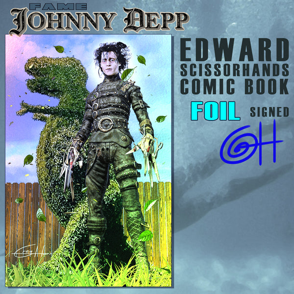 FAME: Johnny Depp "Happy Edward Scissorhands" Cover Options