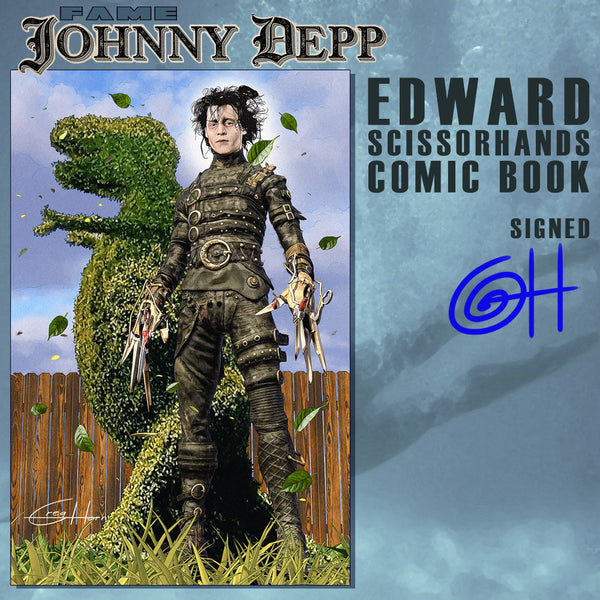 FAME: Johnny Depp "Happy Edward Scissorhands" Cover Options