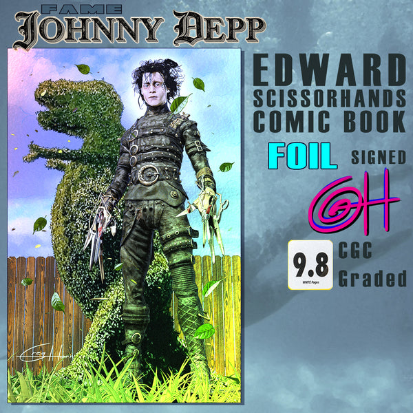 FAME: Johnny Depp "Happy Edward Scissorhands" Cover Options