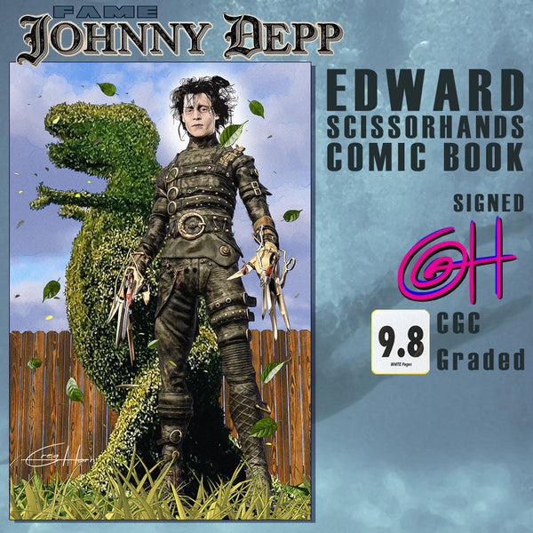 FAME: Johnny Depp "Happy Edward Scissorhands" Cover Options