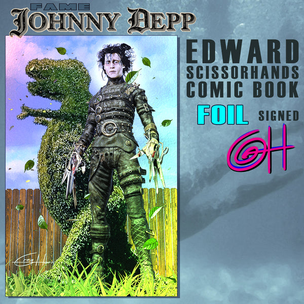 FAME: Johnny Depp "Happy Edward Scissorhands" Cover Options