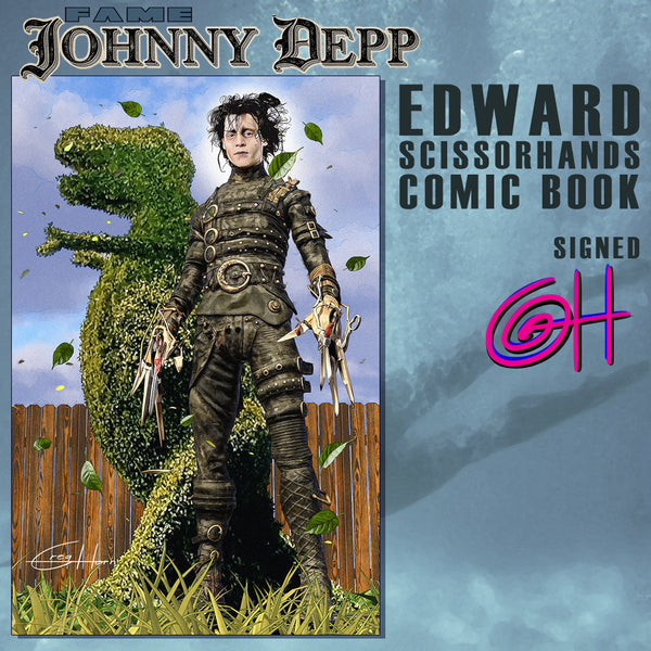 FAME: Johnny Depp "Happy Edward Scissorhands" Cover Options