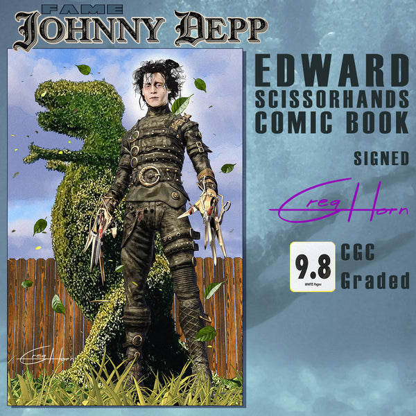 FAME: Johnny Depp "Happy Edward Scissorhands" Cover Options