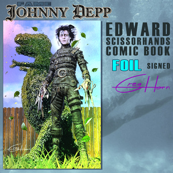 FAME: Johnny Depp "Happy Edward Scissorhands" Cover Options