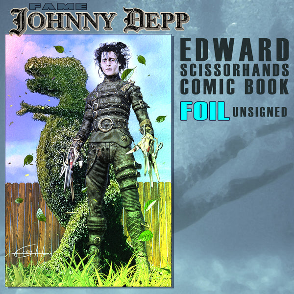 FAME: Johnny Depp "Happy Edward Scissorhands" Cover Options