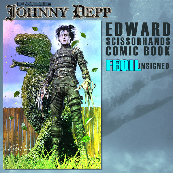 FAME: Johnny Depp "Happy Edward Scissorhands" Cover Options