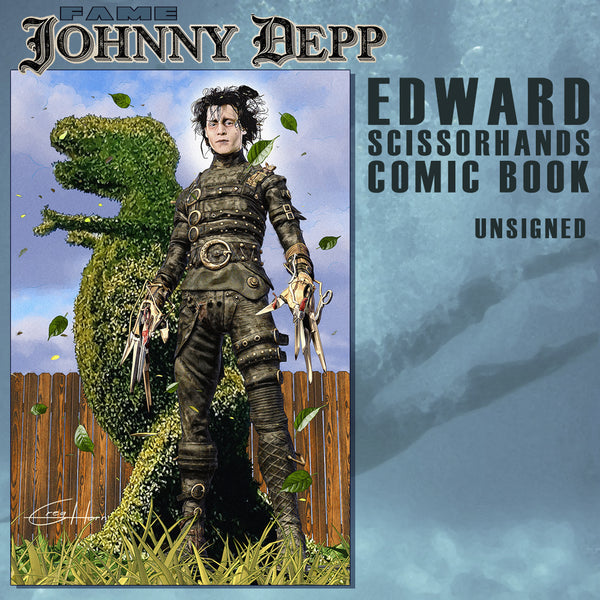 FAME: Johnny Depp "Happy Edward Scissorhands" Cover Options
