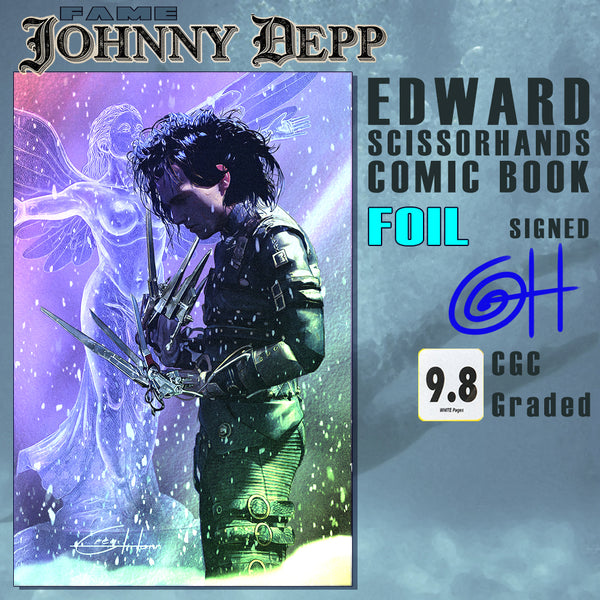 FAME: Johnny Depp "Sad Edward Scissorhands" Cover Options