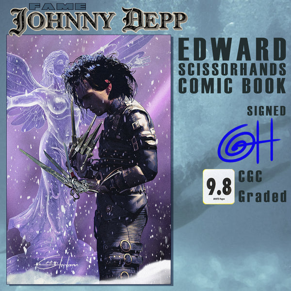 FAME: Johnny Depp "Sad Edward Scissorhands" Cover Options