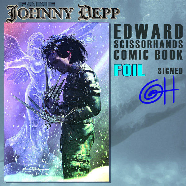 FAME: Johnny Depp "Sad Edward Scissorhands" Cover Options