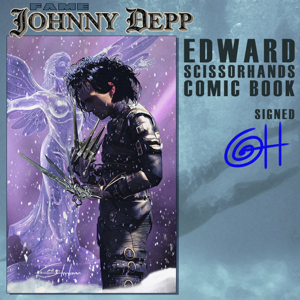 FAME: Johnny Depp "Sad Edward Scissorhands" Cover Options