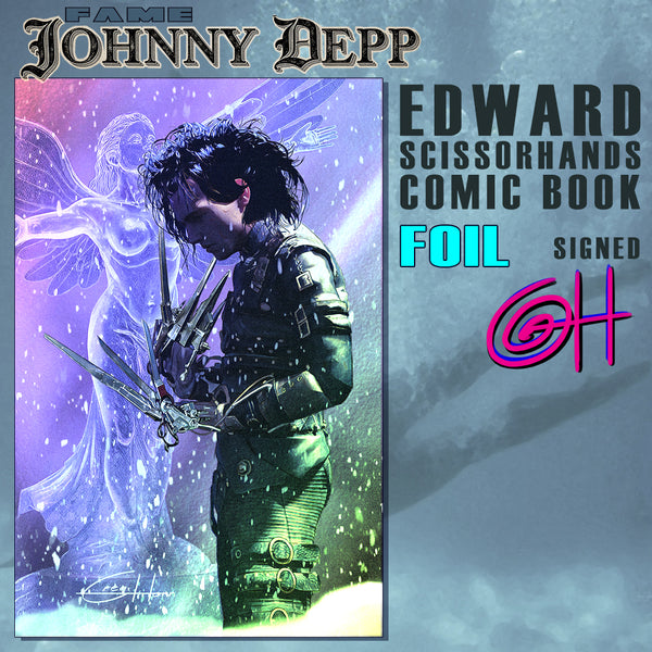 FAME: Johnny Depp "Sad Edward Scissorhands" Cover Options