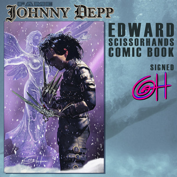 FAME: Johnny Depp "Sad Edward Scissorhands" Cover Options