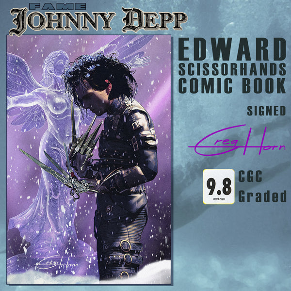 FAME: Johnny Depp "Sad Edward Scissorhands" Cover Options