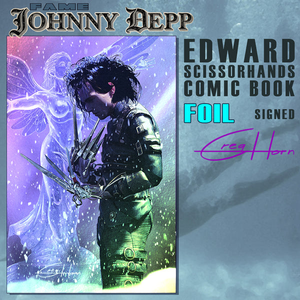 FAME: Johnny Depp "Sad Edward Scissorhands" Cover Options