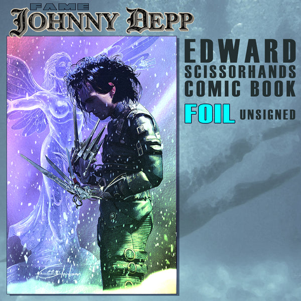 FAME: Johnny Depp "Sad Edward Scissorhands" Cover Options