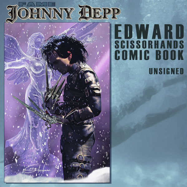 FAME: Johnny Depp "Sad Edward Scissorhands" Cover Options