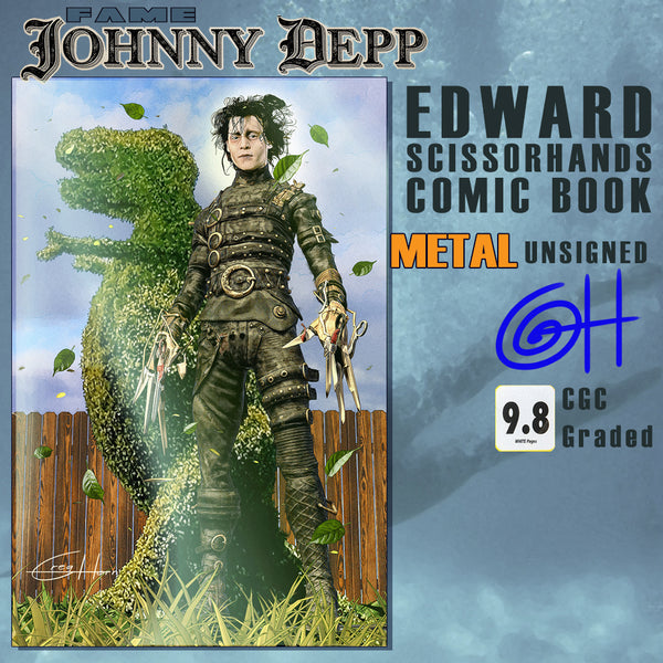 FAME: Johnny Depp "Happy Edward Scissorhands" Cover Options