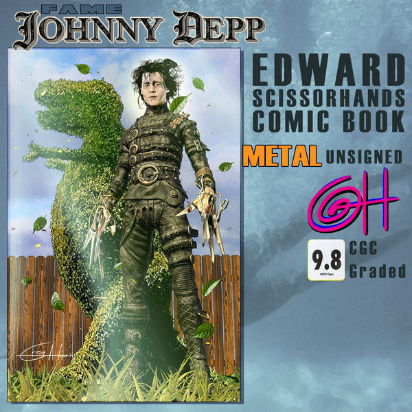 FAME: Johnny Depp "Happy Edward Scissorhands" Cover Options