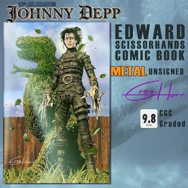 FAME: Johnny Depp "Happy Edward Scissorhands" Cover Options