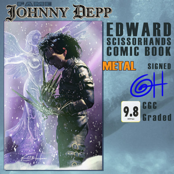 FAME: Johnny Depp "Sad Edward Scissorhands" Cover Options