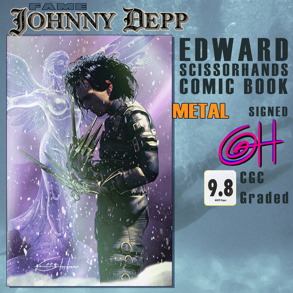 FAME: Johnny Depp "Sad Edward Scissorhands" Cover Options