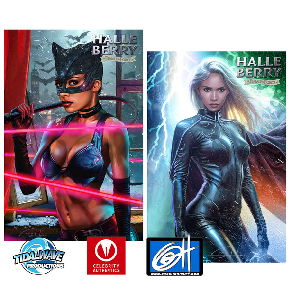 Female Force: HALLE BERRY Biographical comic book