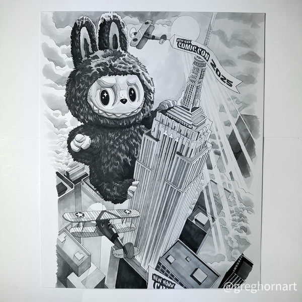 Original Art for FAME: Kasing Lung [Labubu] – Greg Horn Art