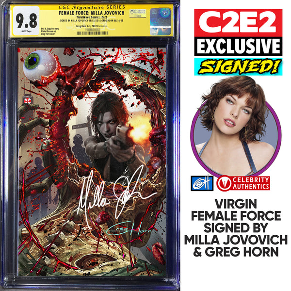 Female Force: Milla Jovovich C2E2 Edition CGC Signature Series 9.8