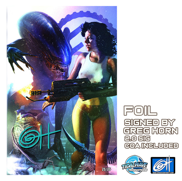 Female Force: Sigourney Weaver Raw, Ungraded Options